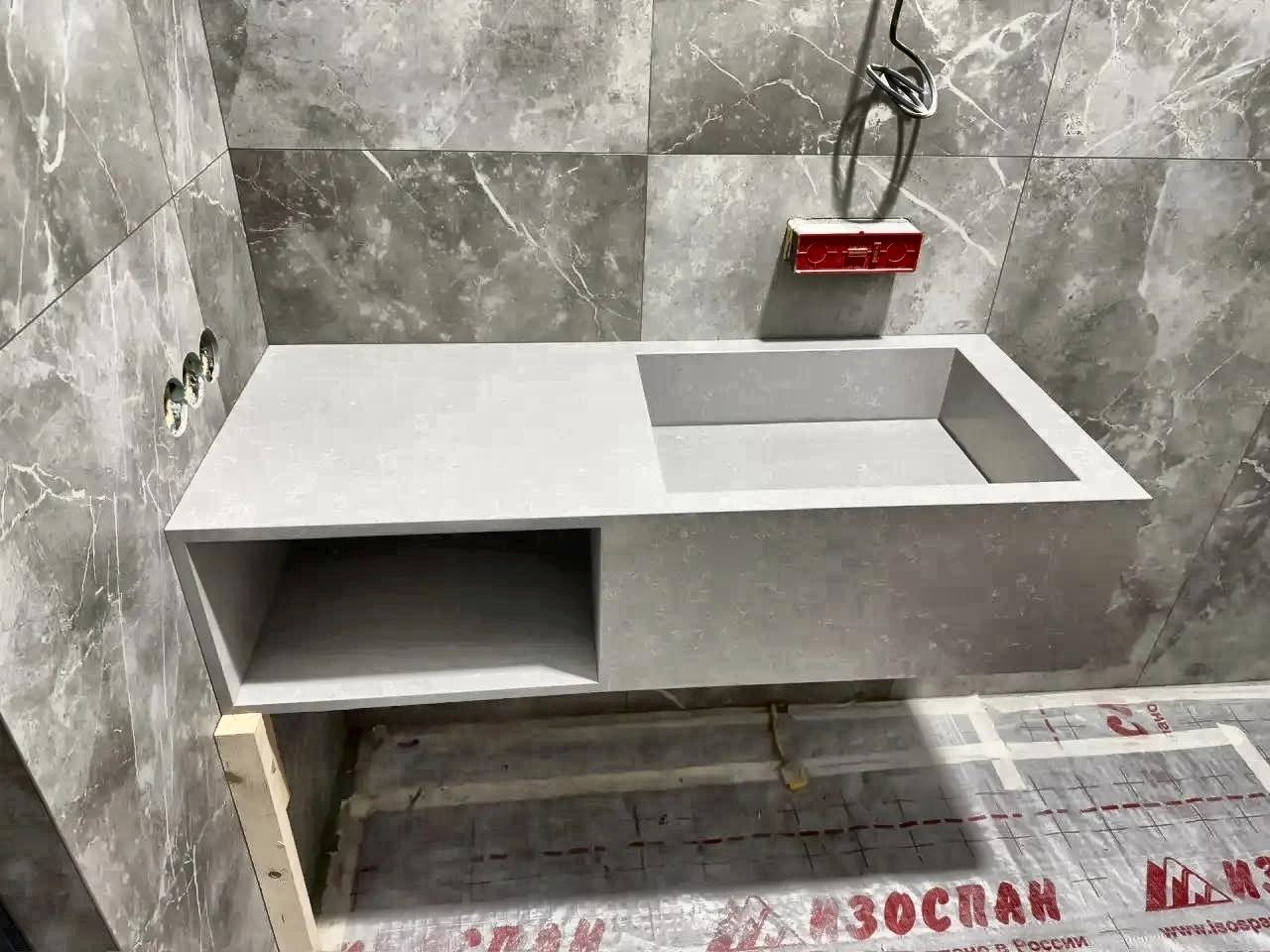 Мойка с открытой полкой