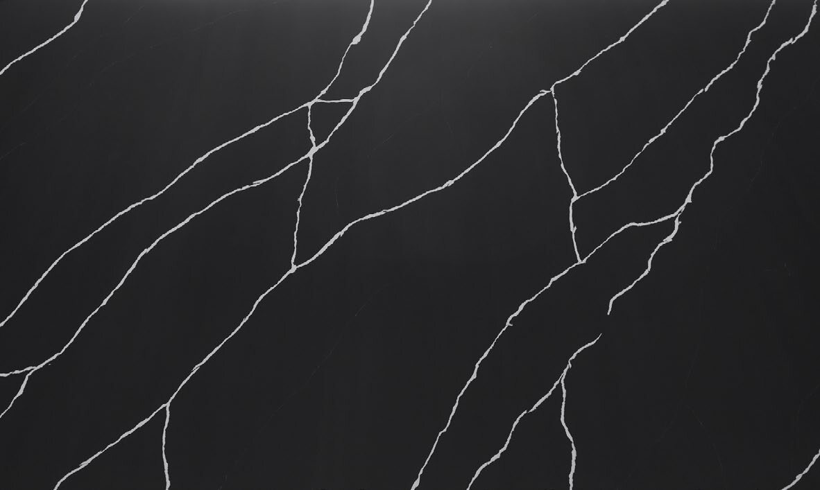 Кварц Calacatta Elegant Black CLT02